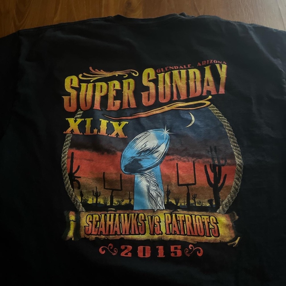 2015 Super Bowl Glendale Az tee